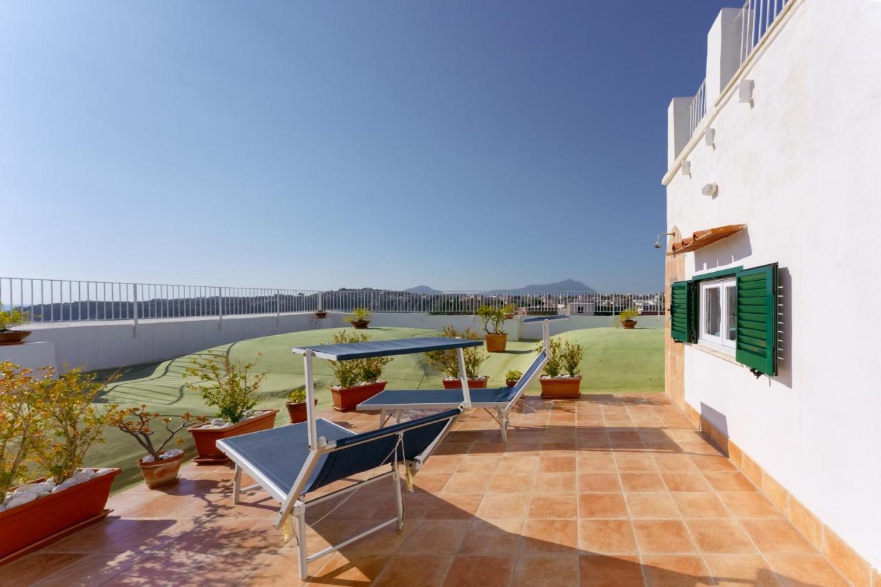 Torretta Corricella- Punta Serra Procida Kültér fotó