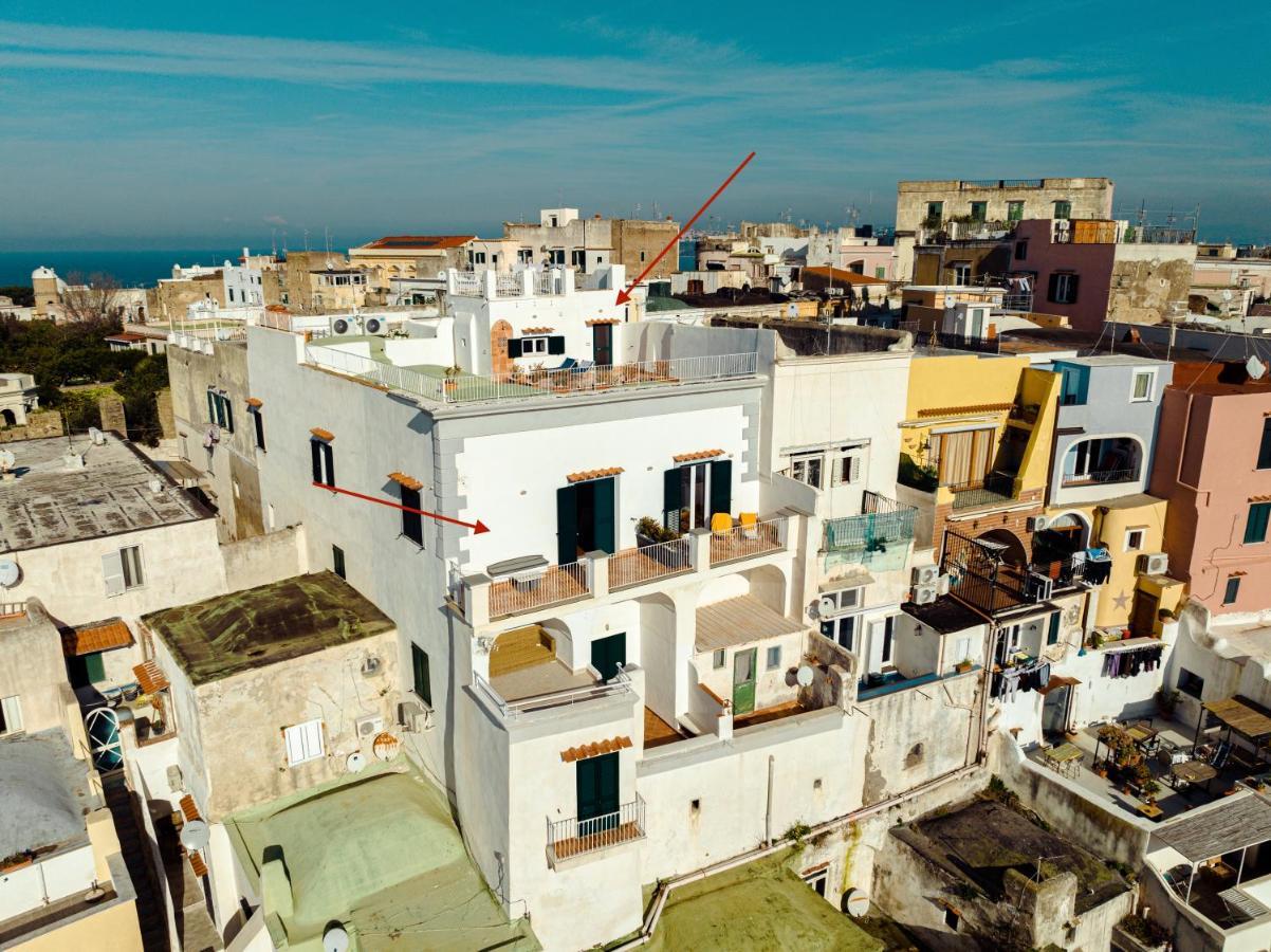 Torretta Corricella- Punta Serra Procida Kültér fotó